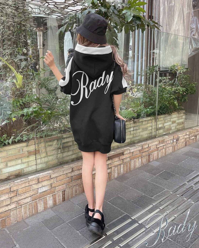 Rady リゾフラ リゾートフラワー ブラック 黒 セットアップ エレフラ ＊ Rady - Radyエレガンスフラワーブラックセットアップの通販 by